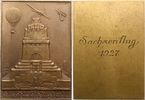 Luft- und Raumfahrt Einseitige Bronzeplakette -