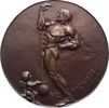 Kunstmedaillen Einseitige Bronzegussmedaille Großhans, Friedrich -