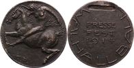 Münchener Medailleure Bronzegussmedaille unbekannte Signatur -
