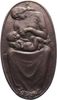 Kunstmedaillen einseitige Bronzegussmedaille Moshage, Heinrich Vorzüglich - gussfrisch