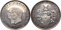 Brandenburg-Preußen Silbermedaille Wilhelm II. 1888-1918.