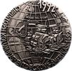 Kalender - Neujahrsplaketten Einseitige Eisengussmedaille -