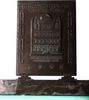 Personenmedaillen Einseitige Bronzeplakette Goethe, Johann Wolfgang von *1749 Frankfurt, +1832. -
