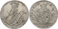 Sachsen-Weimar-Eisenach 1/6 Taler Anna Amalia 1758-1775.