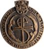 Schweiz-Winterthur, Stadt einseitige Bronzegussmedaille -