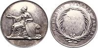 Baden-Durlach Silbermedaille Friedrich I. 1852-1907. -