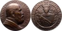 Personenmedaillen Bronzegussmedaille Bennigsen, Rudolf von *1824 Lüneburg, +1902 Bennigsen bei Springe, Politiker, Oberpräsident der Provinz Hannover. -