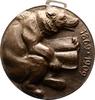 Kunstmedaillen Einseitige Bronzegussmedaille Hemmesdorfer, Hans -
