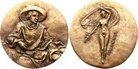 Personenmedaillen Bronzegussmedaille Goethe, Johann Wolfgang von *1749 Frankfurt, +1832. -