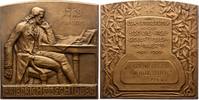 Personenmedaillen Bronzegussplakette Schiller, Friedrich von *1759 Marbach / Württemberg, +1805 Weimar, deutscher Dichter. -