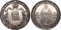 Brandenburg-Preußen Versilberte Bronzemedaille Wilhelm I. 1861-1888. -