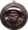 Personenmedaillen einseitige Bronzegussmedaille Hofer, Andreas *1767 St. Leonhard, +1810 Mantua, tiroler Freiheitskämpfer. -