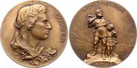 Personenmedaillen Bronzemedaille Schiller, Friedrich von *1759 Marbach / Württemberg, +1805 Weimar, deutscher Dichter. -