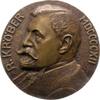 Personenmedaillen Einseitige Bronzegussmedaille Kröber, R. -