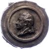 Personenmedaillen Einseitiges Eisengussmodell Goethe, Johann Wolfgang von *1749 Frankfurt, +1832. -