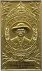 Personenmedaillen Bronzeplakette Bismarck, Otto von, Deutscher Reichskanzler *1815 Schönhausen, +1898 Friedrichsruh. -