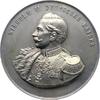 Brandenburg-Preußen versilberte Bronzemedaille Wilhelm II. 1888-1918. -