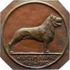 Personenmedaillen Einseitige Bronzegussplakette Raabe, Wilhelm (Pseudonym - Jakob Corvinus) *1831 Eschershausen/Holzminden, +1910 Braunschweig, Dichter. -