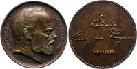 Bayern Bronzegussmedaille Ludwig III. 1913-1918. -