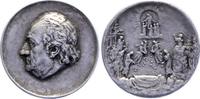 Personenmedaillen Silbergussmedaille Goethe, Johann Wolfgang von *1749 Frankfurt, +1832. -