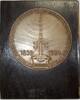 Österreich einseitige Bronzegussmedaille 1934 Erste Republik 1918-1938. Auf Holzplatte mit Stellvorrichtung montiert (Furnier etwas gesplittert)....