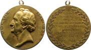 Personenmedaillen Bronzemedaille Goethe, Johann Wolfgang von *1749 Frankfurt, +1832. -