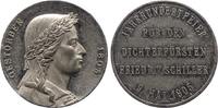 Personenmedaillen Zinnmedaille Schiller, Friedrich von *1759 Marbach / Württemberg, +1805 Weimar, deutscher Dichter. -