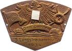 Drittes Reich Einseitige Bronzeplakette Allgemein -