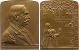 Personenmedaillen Bronzeplakette Steiner, Johann *1836. -