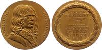 Personenmedaillen Vergoldete Bronzemedaille Chamisso, Adelbert von *1781 Schloss Boncourt (Champagne), +1838 Berlin, Dichter und Naturforscher. -