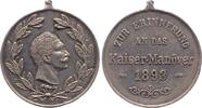 Brandenburg-Preußen Silbermedaille Wilhelm II. 1888-1918. -
