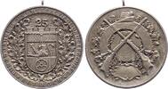 Schützenmedaillen versilberte Bronzemedaille Ratingen -