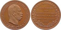 Brandenburg-Preußen Bronzemedaille Wilhelm I. 1861-1888. -