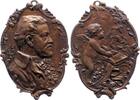 Personenmedaillen Bronzegussmedaille Ilg, Dr. Albert *1847 Laimgrube, heute zu Wien gehörend, +1896 Wien, österreichischer Kunsthistoriker, Direktor des Kunstmuseums -