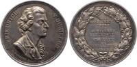 Personenmedaillen Silbermedaille Schiller, Friedrich von *1759 Marbach / Württemberg, +1805 Weimar, deutscher Dichter. -