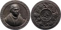 Personenmedaillen Eisengussmedaille Luther, Martin *1483 Eisleben, +1546 Eisleben. -