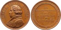 Personenmedaillen Bronzemedaille Luther, Martin *1483 Eisleben, +1546 Eisleben. -