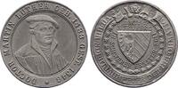 Personenmedaillen Zinkmedaille Luther, Martin *1483 Eisleben, +1546 Eisleben. -