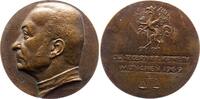 Numismatik Bronzegussmedaille Kanein, Dr. Werner, Münzhändler in München, Ehemann von Gitta Kastner-Kanein. -