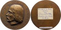 Kunstmedaillen Einseitige Bronzegussmedaille Remenyi, Josef -