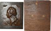 Personenmedaillen Plakette Goethe, Johann Wolfgang von *1749 Frankfurt, +1832. -