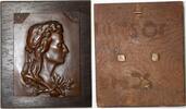 Personenmedaillen Plakette Schiller, Friedrich von *1759 Marbach / Württemberg, +1805 Weimar, deutscher Dichter. -