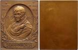 Personenmedaillen Einseitige Bronzeplakette Scharnhorst, Johann David von * 1755 Bordenau / Hannover, gest. 1813 Prag, preußischer General. -