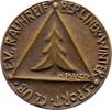 Brandenburg-Berlin, Stadt Einseitige Bronzegussmedaille -