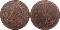 Personenmedaillen Bronzemedaille Goethe, Johann Wolfgang von *1749 Frankfurt, +1832. -
