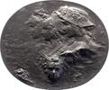 Musiker Querovale Zinkmedaille Schubert, Franz Peter *1797 Lichtenthal bei Wien, +1828 Wien. -