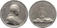 Personenmedaillen Zinnmedaille Metastasius, Petrus *1698 Rom, +1782 Wien, italienischer Dichter und Librettist. -