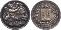 Medicina in nummis Silbermedaille Linné (Linnäus), Karl von *1707 Rashult in Smaland, +1778 Upsala, Schöpfer des nach ihm benannten Pflanzensystems, Professor der -