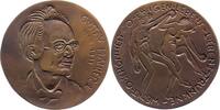 Musiker Bronzemedaille Mahler, Gustav *1860 Kalischt in Böhmen, +1911 Wien, Komponist, Dirigent, Direktor der k.u.k. Hofoper in Wien, studierte bei Ant -