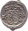 Nürnberg-Stadt Einseitiger Pfennig -